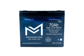 Monster Marine Lithium 12v 70Ah Deep Cycle Lithium Marine Battery "Tarpon" Bluetooth